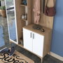 Hanah Home Recibidor EA109 - 2695 Nogal y Blanco
